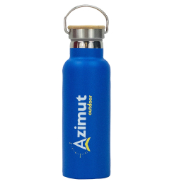 Bouteille Isotherme 0.5 L - Bleu | Azimut Outdoor