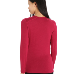 T-shirt Femme Ml 260 Tech Crewe Cherry - Tee Shirt Ml | Icebreaker