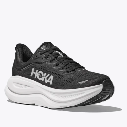 Bondi 9 Femme Black White - Chaussures | Hoka