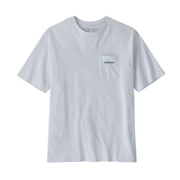 T-shirt Boardshort Logo Pocket Responsibili-tee White | Patagonia