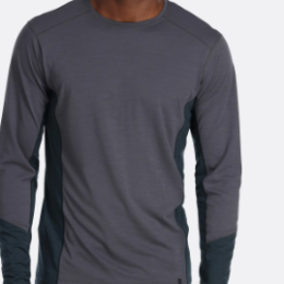 Syncrino Base Ls T-shirt Graphene - Tee Shirt Ml | Rab