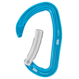 Djinn Doigt Courbe Bleu - Mousquetons | Petzl
