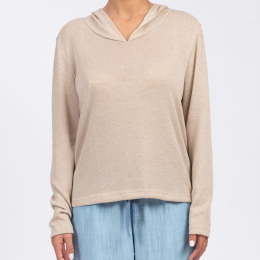 Sweat A Capuche Deliboz Femme Sable - Pull | Sun Valley
