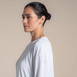 Nosilife Solarshield+ Long Sleeved T-shirt White - Tee Shirt Ml