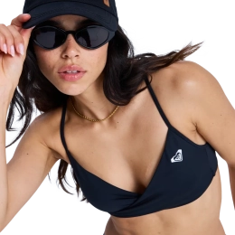 Brassière Essential Wrap Anthracite - Maillot de bain | Roxy