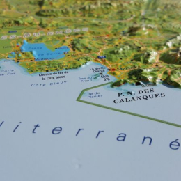 Les Alpes Françaises Et Ses Massifs Alpins - Cartes | 3dmap