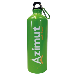 Gourde Aluminium 1l - Verte - Gourde Rigide | Azimut Outdoor