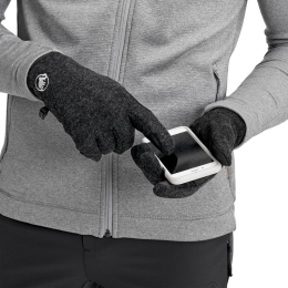 Gants Passion Black Melange - Gant | Mammut