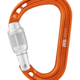 Rocha Screw Lock Orange - Mousquetons | Petzl