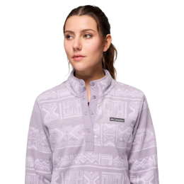 Polaire Femme Benton Springs Printed Shale Purple Dechutes Grey