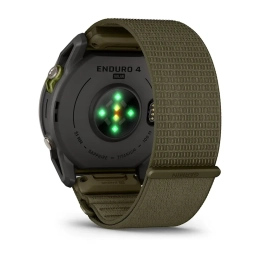 Enduro 4  Solar  51mm  Sapph/tit Silver / Nylon Comf Fit Olive + - Gps