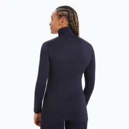 T-shirt 260 Tech Ls Half Zip Femme Midnight Navy | Icebreaker