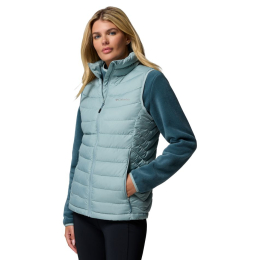 Doudoune Sans Manches Powder Lite II Femme Crushed Blue - Doudoune