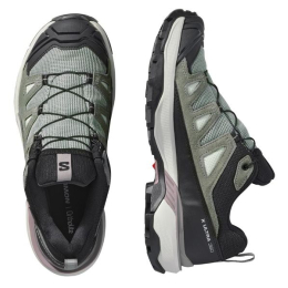 X Ultra 360 Leather Gtx Green Sedona Femme - Chaussures | Salomon