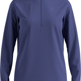 T-shirt 1/2 Zip Femme Essential Thermal Skipper Blue