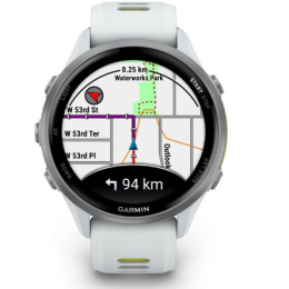 Forerunner 970 Whitestone / Amp Yellow - Gps | Garmin