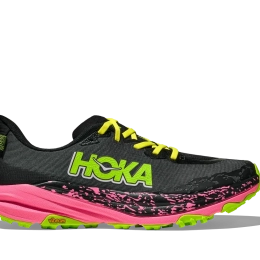 Speedgoat 6 Black Neon Rose - Chaussures | Hoka