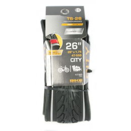 Pneu City 26x1.75 Bandes Reflectives Anti-crevaison | Bike Original