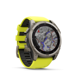 Fenix 8 51mm Solar Sapphire Titane  Graphite - Gps Running | Garmin