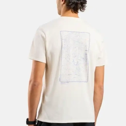 T-Shirt Cotton Blend Unlimited Gardenia - Tee Shirt Mc | Odlo