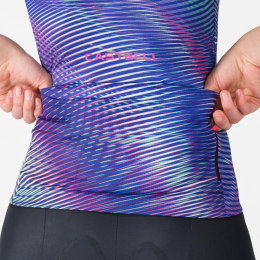 Maillot Cosmic Vortex Multico Ultra Violet Rose Femme