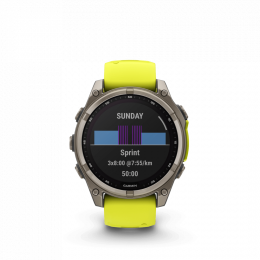Fenix 8 47mm Solar Sapphire Titane Graphite - Gps Running | Garmin