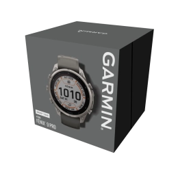 Fenix 9 Pro 47mm Solar Inreach Titane Pebble Silver Grey Band - Gps | Garmin
