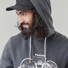 Sweat D&s Glasses Dark Blue Melange - Sweat | Picture Organic Clothing