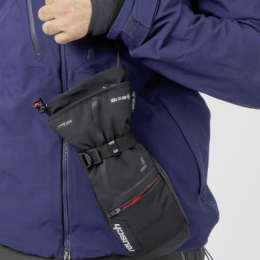 Moufles Down Spirit Gtx Mitten Black Silver - Gant | Reusch