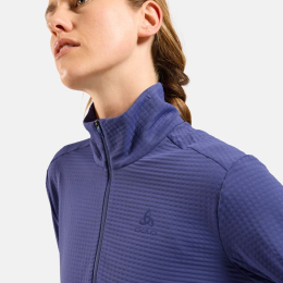 T-shirt 1/2 Zip Femme Essential Thermal Skipper Blue