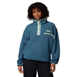 Polaire Femme Helvetia Ii Cropped Everblue Crushed Blue - Polaire