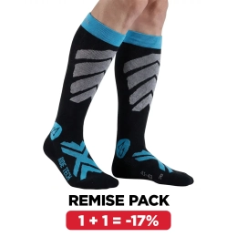 Ride Tech Bleu (1 Paire) - Chaussettes | Approach Outdoor