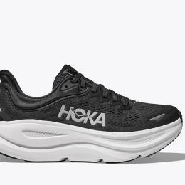Bondi 9 Femme Black White - Chaussures | Hoka