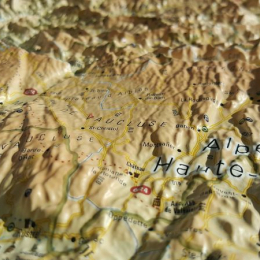 Les Massifs De Provence - Cartes | 3dmap