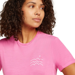 T-shirt Femme Merino 125 Cool-lite Sphere Across Pop | Icebreaker