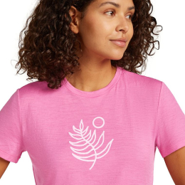 T-shirt Femme Merino 150 Tech Lite Fresh Fern Pop | Icebreaker