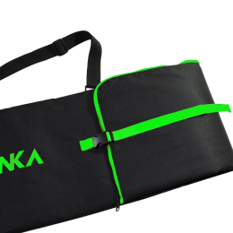 Housse A Skis Matelassee Noir-vert - Housse | Chullanka