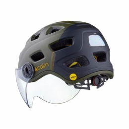 Quartz Transparent Visor Led Usb Mat Forest - Casque | Cairn