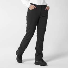 Pantalon Femme Trekker Stretch Zip Off Black - Pantalon | Millet