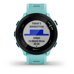 Forerunner 55 Vert D'eau - Gps | Garmin