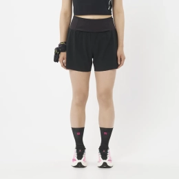 Short Femme Sense Aero 2in1 Deep Black - Short | Salomon