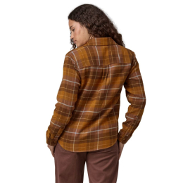 Chemise Femme Fjord Flannel Camper Shelter Brown - Chemise | Patagonia
