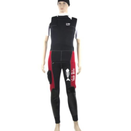 Pantalon Long John Guide Rouge 5mm - Combinaison | Vade Retro