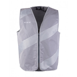 Gilet Roadie Full Reflect Gris - Securite | Wowow