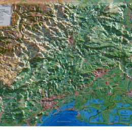 Le Gard - Cartes | 3dmap