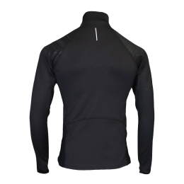 Men Fleece 1/2 Zip Top Trail+ Black - Tee Shirt Ml | Impulse Outdoor