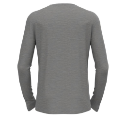 T-shirt Merino 200 Steel Grey Melange - Tee Shirt Ml | Odlo