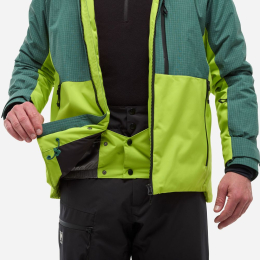 Veste Grands Montets Peak Bottle Macaw Green