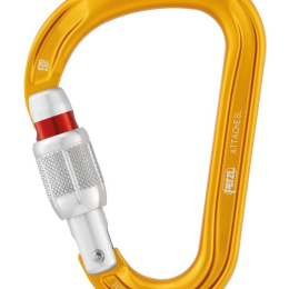 Attache Screw Lock Jaune - Mousquetons | Petzl