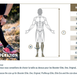 Booster Elite Evolution Noir - Manchons Recup | Bv Sport